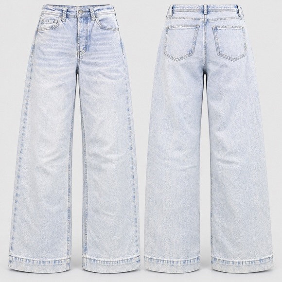 Scotch & Soda Denim - Scotch Soda Jeans Womens 0/25  26x27 The Sky High Rise Jeans  Light Blue Casual